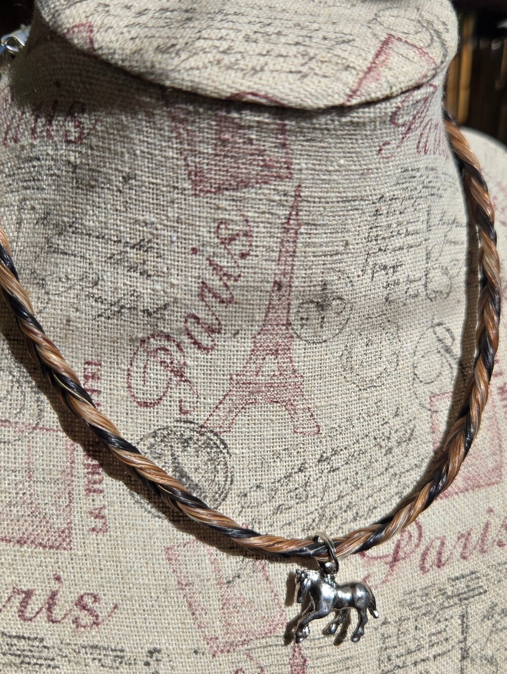 Rebecca Farms Horse Hair Necklace
